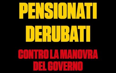Auser aderisce alla manifestazione del 16 Dicembre