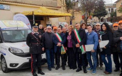 A Villafrati (PA) volontari AUSER hanno 4 ruote in più per fare solidarietà!