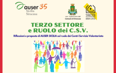 AUSER: “occorrono maggiori risorse agli Enti di Terzo Settore” – Iniziativa sui C.S.V. a Siracusa