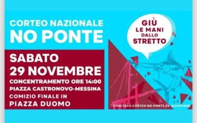 AUSER SICILIA aderisce al Corteo NO PONTE del 29.11.2025 a Messina